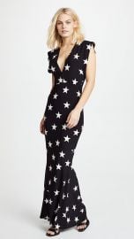 Norma Kamali V Neck Rectangle Gown at Shopbop