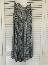 Norma Kamali Vintage Black/White Royalcore Skirt Jacket Set at eBay