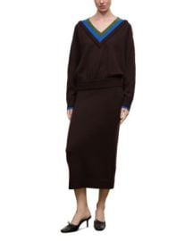Normandy Merino Wool Midi Sweater Dress at Bloomingdales