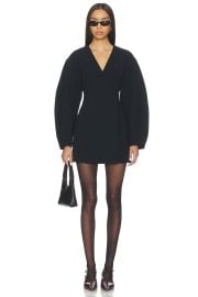 Norna Polished Crepe Mini Dress at Revolve