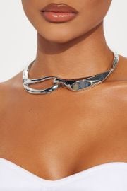 North Of Neptune Necklace - Silver Fashion Nova at Fashion Nova