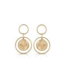 North Star Drop Earrings by Lulu Dharma at Lulu Dharma