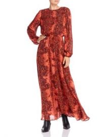 Notes du Nord Monique Snakeskin Print Maxi Dress Women - Bloomingdale s at Bloomingdales