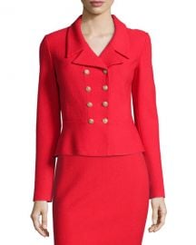 Nouveau Boucle Knit Spencer Jacket at Neiman Marcus