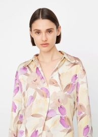 Nouveau Magnolia Silk Relaxed Shirt in Products Women at Vince