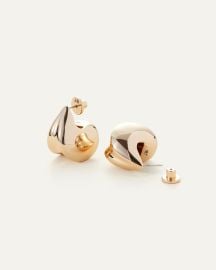 Nouveaux Puff Gold Teardrop Earrings JENNY BIRD at Jenny Bird