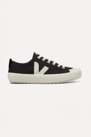 Nova organic cotton-canvas sneakers by Veja at Net A Porter