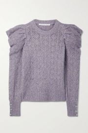 Novah Puff Sleeve Sweater at Net A Porter