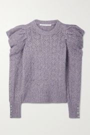 Novah Puff Sleeve Sweater by Veronica Beard at Net A Porter