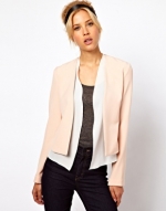 Nude blazer at ASOS at Asos