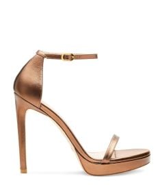 Nudist Disco Platform Sandal  Stuart Weitzman at Stuart Weitzman