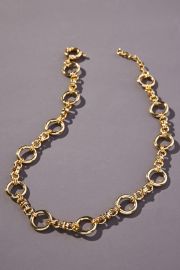 O-Ring Chain Necklace at Anthropologie