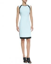 O2nd Doji 2 Sleeveless Colorblock Sheath Dress at Neiman Marcus