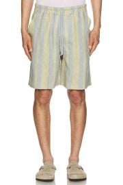 OAS Mist Strata Nicola Linen Shorts at Revolve