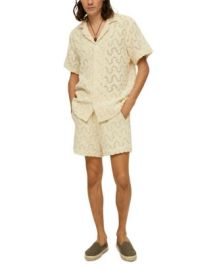 OAS Relaxed Fit Altascuba Crochet Shirt Bloomingdales at Bloomingdales