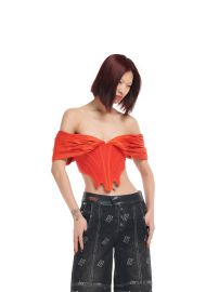 OFF-SHOULDER LINECUT CORSET DIDU at DIDU