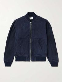 OFFICINE GNRALE Cesar Suede Bomber Jacket for Men MR PORTER at Mr Porter