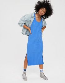 OFFLINE By Aerie OG Groove Midi Dress at American Eagle Outfitters