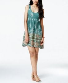 ONeill Juniors Echo Printed High-Low Tank Dress at Macys