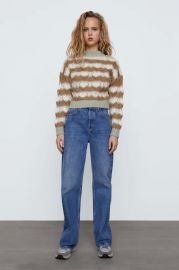 OPEN KNIT SWEATER at Zara