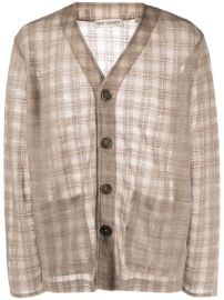 OUR LEGACY Our Legacy Checked Cardigan - at Farfetch