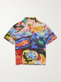 OUR LEGACY Printed Cotton and Silk-Blend Shirt MR PORTER at Mr Porter