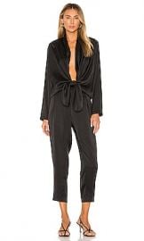 OVERLOVER Stina Jumpsuit in Black at Revolve