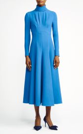 Oakley Double Crepe Midi Dress By Emilia Wickstead at Moda Operandi