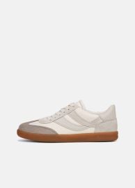 Oasis Leather and Suede Sneaker in Sneakers at Vince