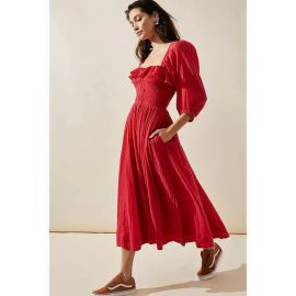 Oasis Midi Dress at Free People