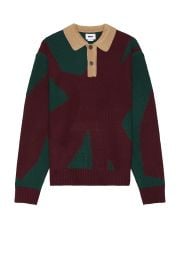 Obey Luca Polo Sweater In Honderosa Pine Multi at Revolve