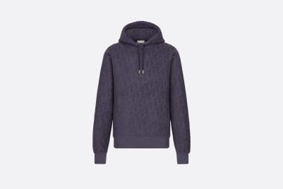 Oblique Hooded Sweatshirt Purple by Dior  at Dior