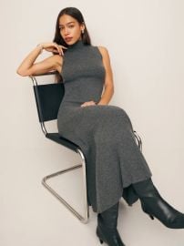 Odelia Cashmere Midi Dress - Sustainable Sweaters Reformation at Reformation