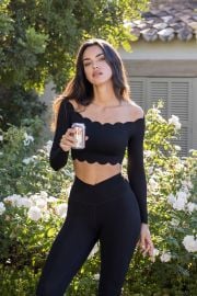 Off Shoulder Long Sleeve Crop Top Women Crop Top WISKII Active at Wiskii