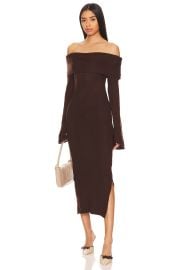 Off Shoulder Sweater Dress at Revolve