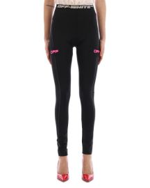 Off-White Active Leggings Black  italist ALWAYS LIKE A SALE at Italist