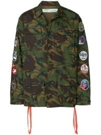 Off-White Camouflage Arrows Jacket at Farfetch