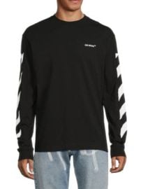 Off-White Diag Helvetica Logo Sweatshirt on SALE at Saks Off 5th