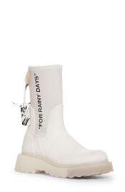 Off-White For Rainy Days Sponge Sole Chelsea Rain Boot in Military Green Size 8Us at Nordstrom