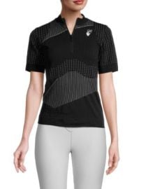 Off-White Geometric-Print Polo on SALE at Saks Off 5th