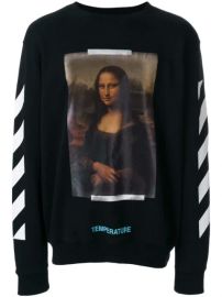 Off-White Mona Lisa Print Sweatshirt - Farfetch at Farfetch