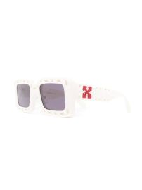 Off-White Virgil square-frame Sunglasses - at Farfetch