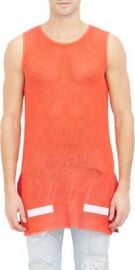 Off-White co Virgil Abloh Mesh Tank at Barneys