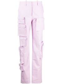 Off-White high-waisted Cargo Trousers - at Farfetch