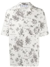 Off-White paperclip-print Shirt - Farfetch at Farfetch