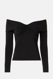 Off the Shoulder Knot Jersey Top by Prabal Gurung Collective Rent the Runway at Rent the Runway