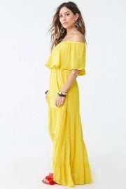 Off the Shoulder Maxi Dress by Forever 21 at Forever 21