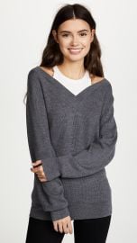 Off the Shoulder Sweater with Inner Tank at Shopbop