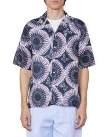 Officine Geacuteneacuterale Eren Cotton Printed Button Down Camp Shirt Bloomingdales at Bloomingdales