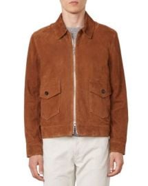 Officine Geacuteneacuterale Victor Italian Suede Jacket Bloomingdales at Bloomingdales